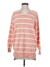 Dreamers Stripes Pink Pullover Sweater Size S - photo 1