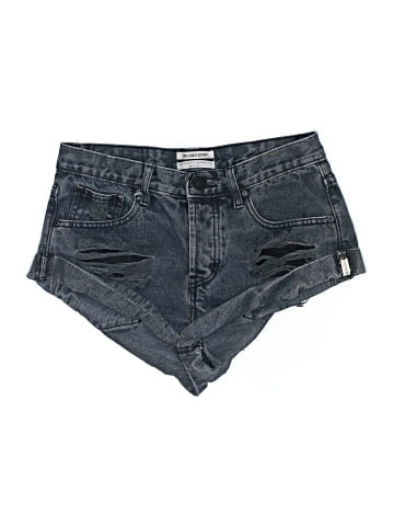 ONE X ONETEASPOON Denim Shorts (view 1)