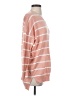 Dreamers Stripes Pink Pullover Sweater Size S - photo 4