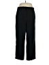H&M 100% Polyester Solid Black Casual Pants Size 14 - photo 1