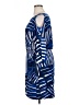 Calvin Klein Stripes Blue Casual Dress Size 16 - photo 5