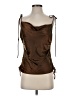 Lioness 100% Polyester Brown Sleeveless Blouse Size S - photo 1