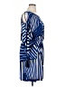 Calvin Klein Stripes Blue Casual Dress Size 16 - photo 4