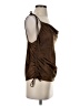 Lioness 100% Polyester Brown Sleeveless Blouse Size S - photo 4