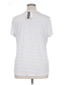 Croft & Barrow Polka Dots White Short Sleeve Blouse Size XL - photo 2