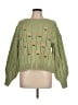 Willow & Wind Hearts Green Pullover Sweater Size L - photo 1