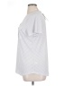 Croft & Barrow Polka Dots White Short Sleeve Blouse Size XL - photo 5