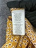 Equipment 100% Polyester Print Gold Orange Long Sleeve Blouse Size M - photo 8