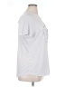 Croft & Barrow Polka Dots White Short Sleeve Blouse Size XL - photo 4