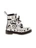 Dr. Martens Graphic White Ankle Boots Size 4 - photo 1