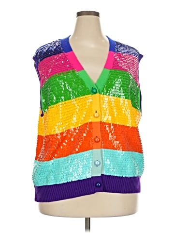 Queen of Sparkles Sweater Vest (view 1)