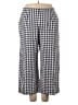 Ellos 100% Cotton Checkered-gingham Blue Casual Pants Size 22 - photo 1