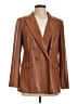 Ann Taylor LOFT Outlet 100% Polyester Brown Blazer Size 12 Petite - photo 1