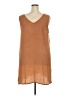 Lands' End 100% Polyester Brown Sleeveless Blouse Size 2X - photo 2
