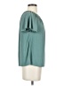 Green Envelope Teal Short Sleeve Blouse Size S - photo 4