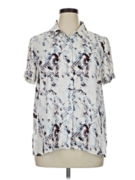 Cynthia Rowley Tjx Short Sleeve Blouse