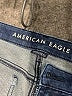 American Eagle Outfitters Solid Blue Jeans Size 10 - photo 7