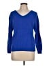 Shein 100% Viscose Blue Pullover Sweater Size L - photo 1