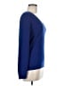 Elena Solano 100% Cashmere Blue Cashmere Pullover Sweater Size M - photo 4