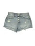 Old Navy 100% Cotton Blue Denim Shorts Size 16 - photo 1