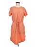 Eddie Bauer Solid Orange Casual Dress Size M - photo 1