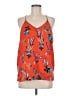 Cooper & Ella 100% Polyester Orange Sleeveless Blouse Size M - photo 1