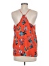 Cooper & Ella 100% Polyester Orange Sleeveless Blouse Size M - photo 2