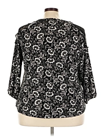 Adrienne Vittadini 3/4 Sleeve Blouse (view 2)
