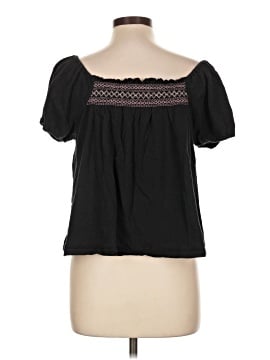 Madewell Embroidered Square-Neck Top (view 2)