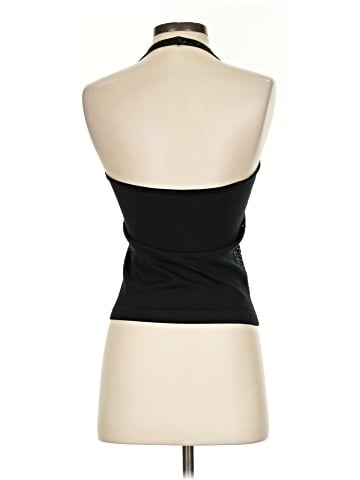 BCBGMAXAZRIA Sleeveless Silk Top (view 2)
