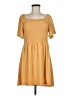 Unbranded Solid Tan Casual Dress Size M (estimated) - photo 1