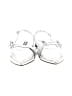 Nine West Metallic Silver Sandals Size 9 - photo 2