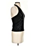 BCBGMAXAZRIA Black Sleeveless Silk Top Size S - photo 4