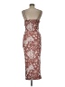 True Paisley Burgundy Casual Dress Size M - photo 2