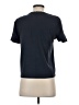 Zara Solid Blue Short Sleeve Turtleneck Size S - photo 2