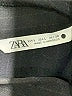 Zara Solid Black Casual Dress Size L - photo 4