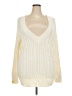 Lane Bryant 100% Cotton Ivory Pullover Sweater Size 26 - photo 1