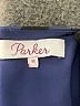 Parker 100% Polyester Paisley Blue Cocktail Dress Size M - photo 7