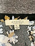 Angels 100% Rayon Floral Black Long Sleeve Blouse Size L - photo 7