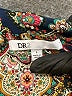 DR2 100% Polyester Paisley Teal Casual Dress Size L - photo 6