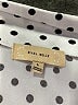 Diana Belle Polka Dots Silver Short Sleeve Blouse Size L - photo 7