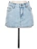 Edikted 100% Cotton Blue Denim Skirt Size XS - photo 1