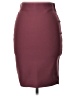 A'gaci Solid Burgundy Formal Skirt Size L - photo 2