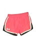 Under Armour 100% Polyester Color Block Pink Athletic Shorts Size 5 - photo 1