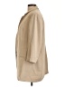 Express 100% Polyester Tan Coat Size L - photo 5