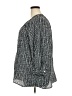 Terra & Sky Black 3/4 Sleeve Blouse Size 2X - photo 5