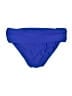 Pour Moi? Solid Blue Swimsuit Bottoms Size XL - photo 2