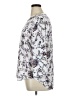 Maurices 100% Polyester Floral White 3/4 Sleeve Blouse Size XL - photo 5