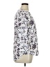 Maurices 100% Polyester Floral White 3/4 Sleeve Blouse Size XL - photo 4