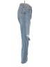 AGOLDE 100% Cotton Hearts Blue Jeans Size 26 waist - photo 4